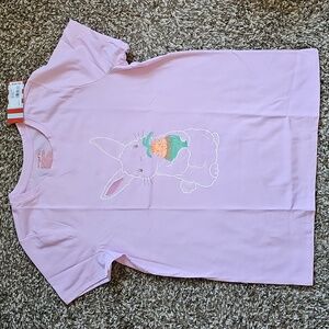 NWT Cat & Jack Light Pink Bunny T-Shirt Size Girls XXL (16/18)
